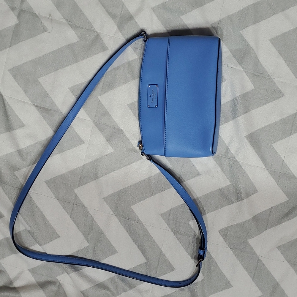 Kate Spade Blue Crossbody Leather